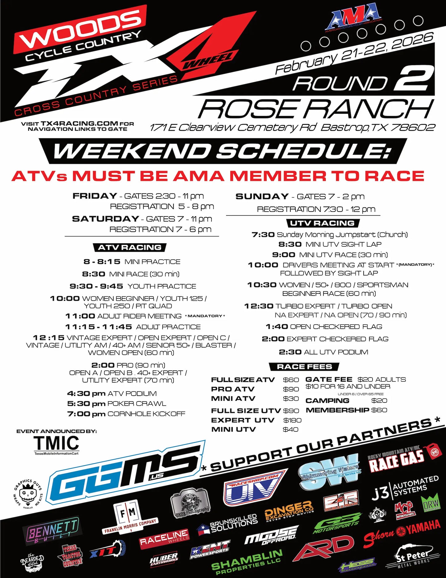 TX4 Round 2 - Rose Ranch - Feb 21-22, 2026